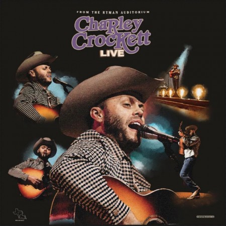 (LP) CHARLEY CROCKETT - LIVE FROM THE RYMAN AUDITORIUM
