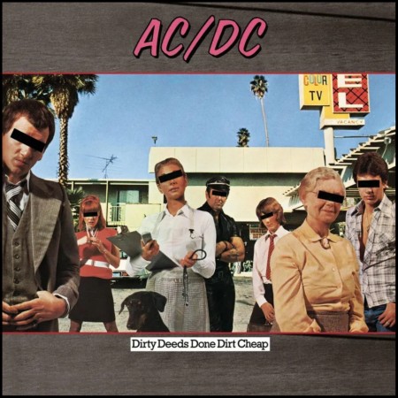 (LP) AC/DC - DIRTY DEEDS DONE DIRT CHEAP