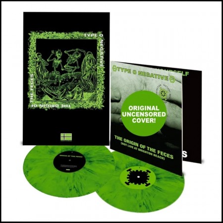 (LP) TYPE O NEGATIVE - THE ORIGIN OF THE FECES (NOT LIVE AT BRIGHTON BEACH)