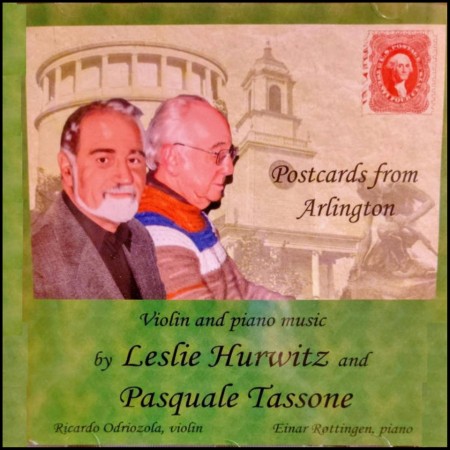 (CD) LESLIE HURWITZ & PASQUALE TASSONE - POSTCARDS FROM ARLINGTON