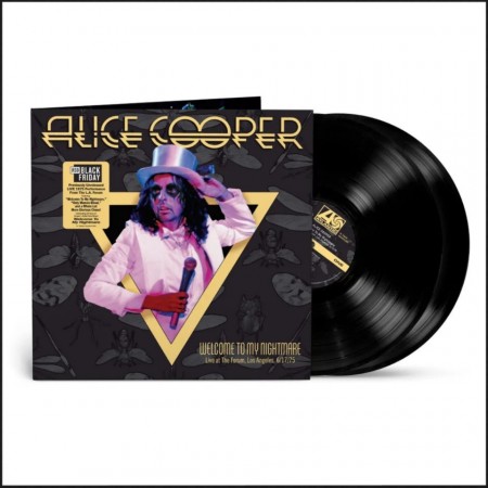 (LP) ALICE COOPER - WELCOME TO MY NIGHTMARE, LIVE FROM THE FORUM, LOS ANGELES 6/17/75