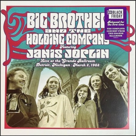(LP) BIG BROTHER & THE HOLDING COMPANY - LIVE AT THE GRANDE BALLROOM MARCH 2, 1968