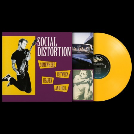 (LP RELEASE 17/7, 2026) SOCIAL DISTORTION - SOMEWHERE BETWEEN HEAVEN AND HELL (LTD. EDITION)