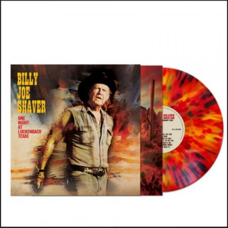 (LP) BILLY JOE SHAVER - ONE  NIGHT AT LUCKENBACH TEXAS
