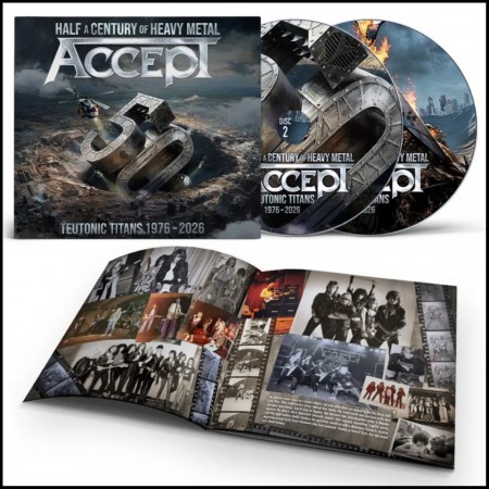 (CD RELEASE 04/9, 2026) ACCEPT - TEUTONIC TITANS 1976/2025