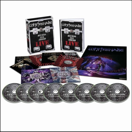 (CD) WHITESNAKE - ACCESS ALL AREAS: LIVE (8xCD BOX-SET)