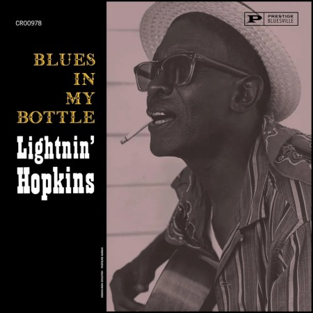 (LP) LIGHTNIN' HOPKINS - BLUES IN MY BOTTLE