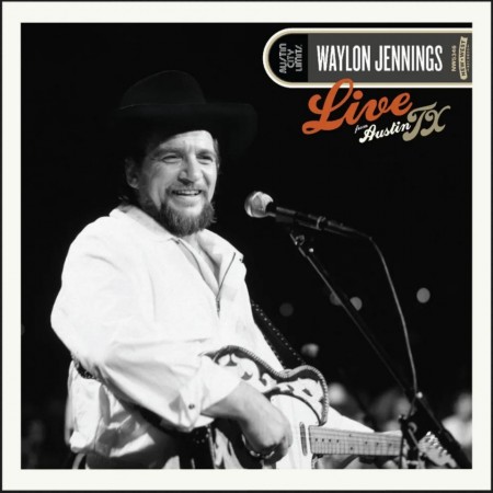 (LP) WAYLON JENNINGS - LIVE FROM AUSTIN, TX