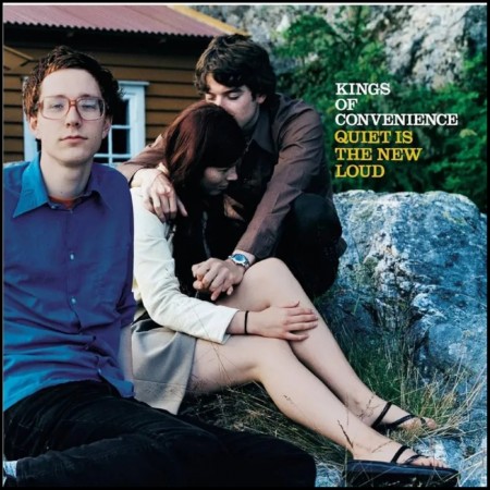 (LP) KINGS OF CONVENIENCE - QUIET IS THE NEW LOUD