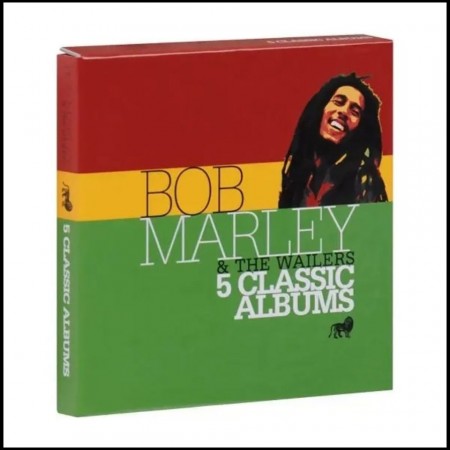 (CD) BOB MARLEY & THE WAILERS - FIVE ALBUM CLASSICS