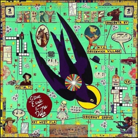 (LP) STEVE EARLE - JERRY JEFF