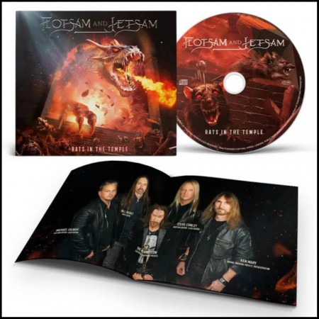 (CD RELEASE 28/8, 2026) FLOTSAM AND JETSAM - RATS IN THE TEMPLE