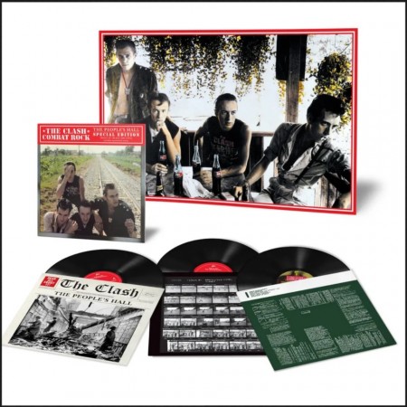 (LP) THE CLASH - COMBAT ROCK + THE PEOPLE'S HALL