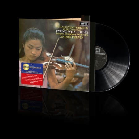 (LP) KYUNG-WHA CHUNG - TCHAIKOVSKY & SIBELIUS VIOLIN CONCERTOS
