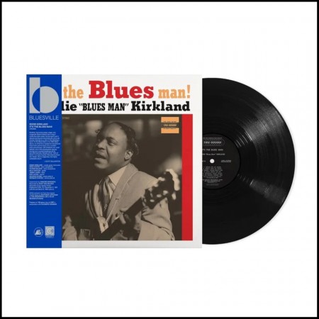 (LP RELEASE 12/6, 2026) EDDIE KIRKLAND - IT'S THE BLUES MAN!