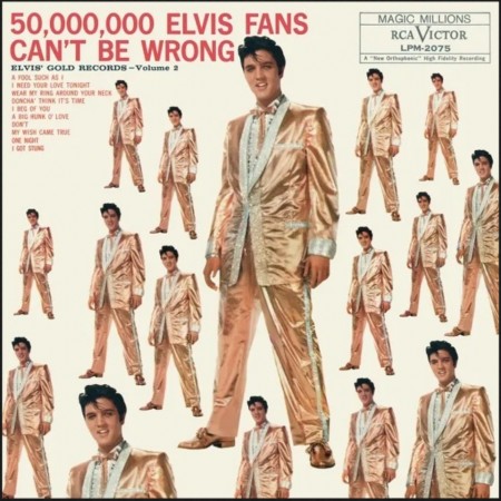 (LP) ELVIS PRESLEY - 50,000,000 ELVIS FANS CAN'T BE WRONG
