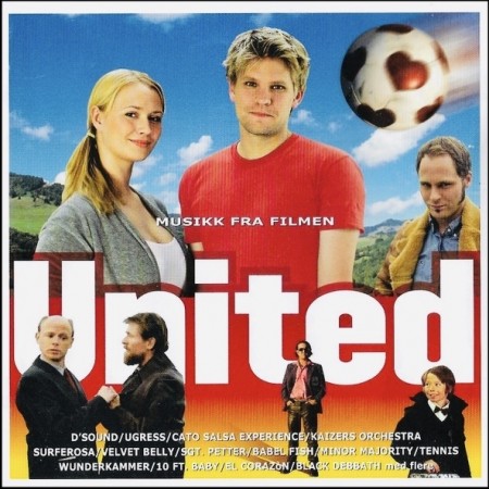(CD-sjelden) VARIOUS - (MUSIKK FRA FILMEN) UNITED (SOUNDTRACK)