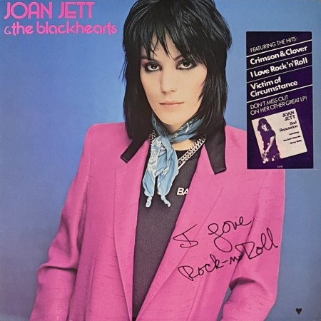 (LP) JOAN JETT & THE BLACKHEARTS - I LOVE ROCK 'N ROLL