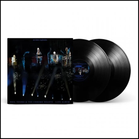 (LP RELEASE 29/5, 2026) NEIL YOUNG & THE CHROME HEARTS - AS TIME EXPLODES (LIVE ALBUM)